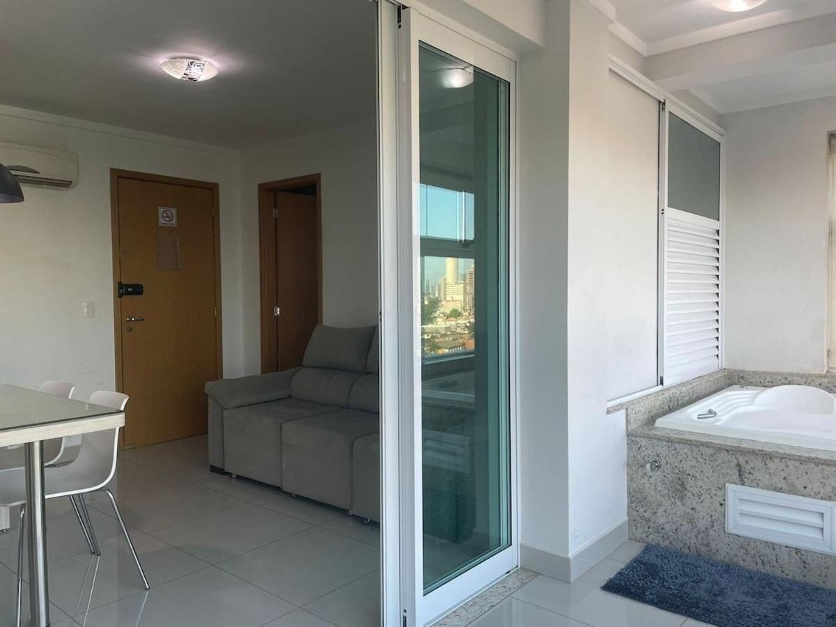 1 Qts.| 2 Hosp. | Jacuzzi Na Varanda | Linda Vista Goiânia Eksteriør billede