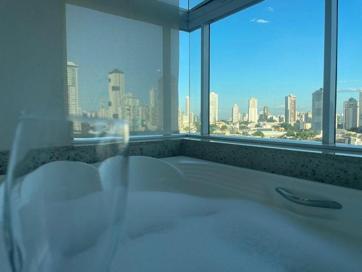 1 Qts.| 2 Hosp. | Jacuzzi Na Varanda | Linda Vista Goiânia Eksteriør billede