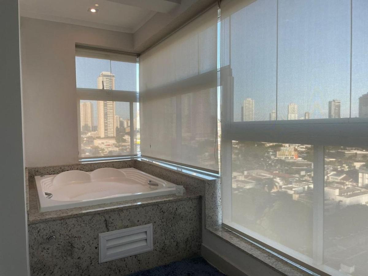 1 Qts.| 2 Hosp. | Jacuzzi Na Varanda | Linda Vista Goiânia Eksteriør billede